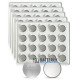 Батарейки литиевые CR2032 EVE Lithium Battery 3V, лоток 20 шт., оригинал