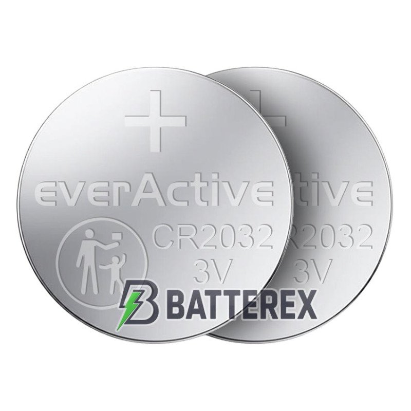 Батарейки літієві CR2032 Everactive Lithium Battery 3V картонний блістер 5 шт.