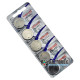 Батарейка CR2032 Maxell Lithium 3V, упаковка 5 шт. в голографическом блистере, оригинал Япония