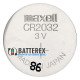 Батарейка літієва CR2032 Maxell Lithium 3V Made in Japan, упаковка 25 шт., ціна за упаковку
