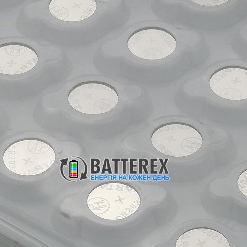 Батарейка CR2032 Varta Lithium 3V, упаковка 20 шт., оригинал
