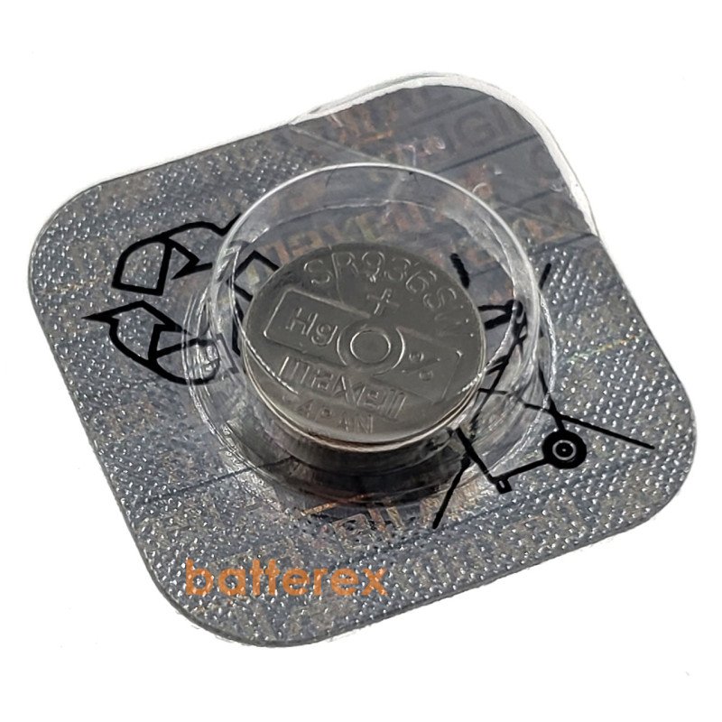 Батарейка 394 SR936SW Maxell Silver Oxide 1.55V Made in Japan