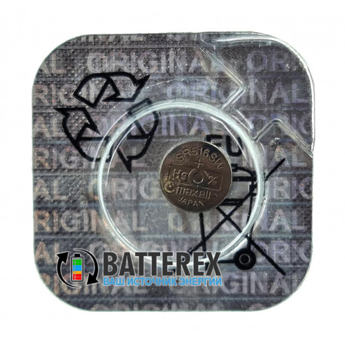 Батарейка 317 SR516SW Maxell Silver Oxide 1.55V Made in Japan