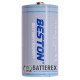 Літій-іонний акумулятор C R14 Li-ion Beston 1.5V 3500mWh із зарядкою від USB Type-C, зарядний кабель в комплекті