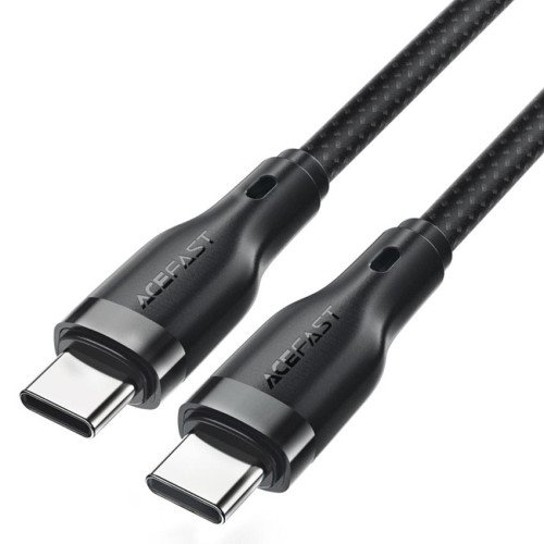 Кабель ACEFAST C8-03 Type-C to Type-C 5A 60W, длина 1.2 м, чёрный
