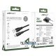 Кабель USB Type-C для швидкого заряду ACEFAST C8-04 USB-A to Type-C 3A, довжина 1.2м, чорний