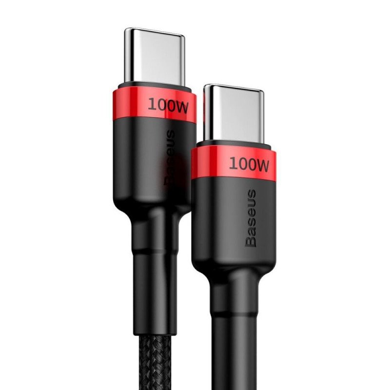 Кабель Baseus Type-C to Type-C 100W 5-20V 5A 2 метри (CATKLF-AL91)