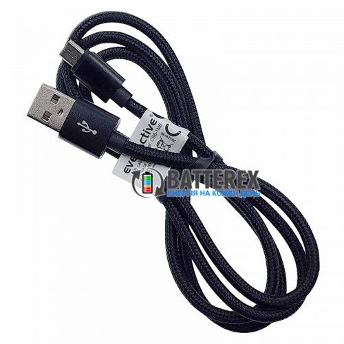 Кабель Everactive CBB-1MB USB - micro-USB 2.4A 1м