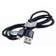 Кабель Everactive CBB-1MB USB - micro-USB 2.4A довжина 1 метр
