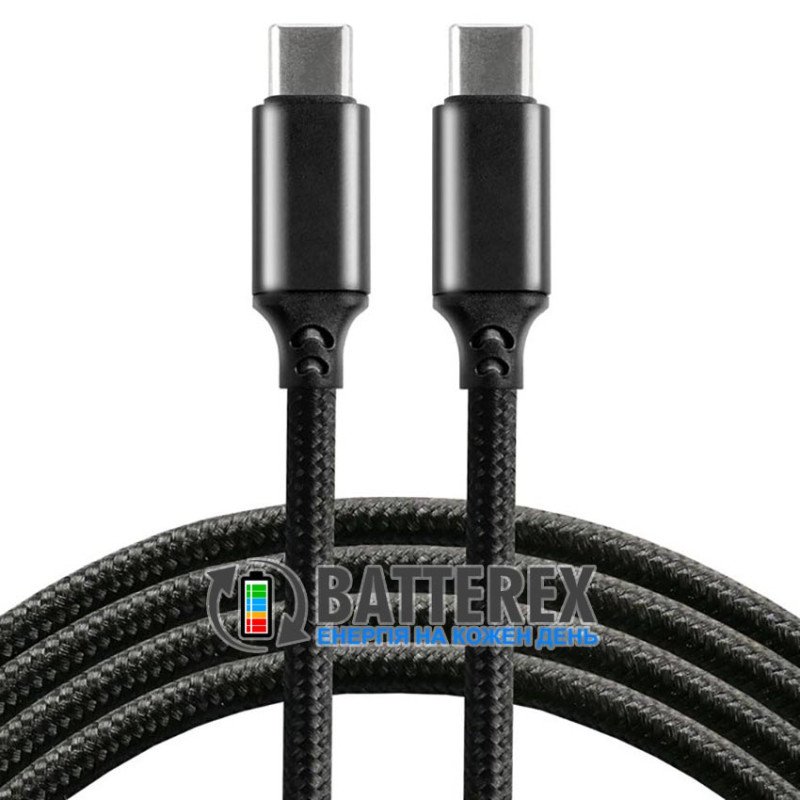 Кабель Everactive Type-C to Type-C CBB-1PD5 5A 100W 1м