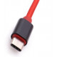Кабель USB AM 2.0 - Type-C 1м с тестером тока и напряжения