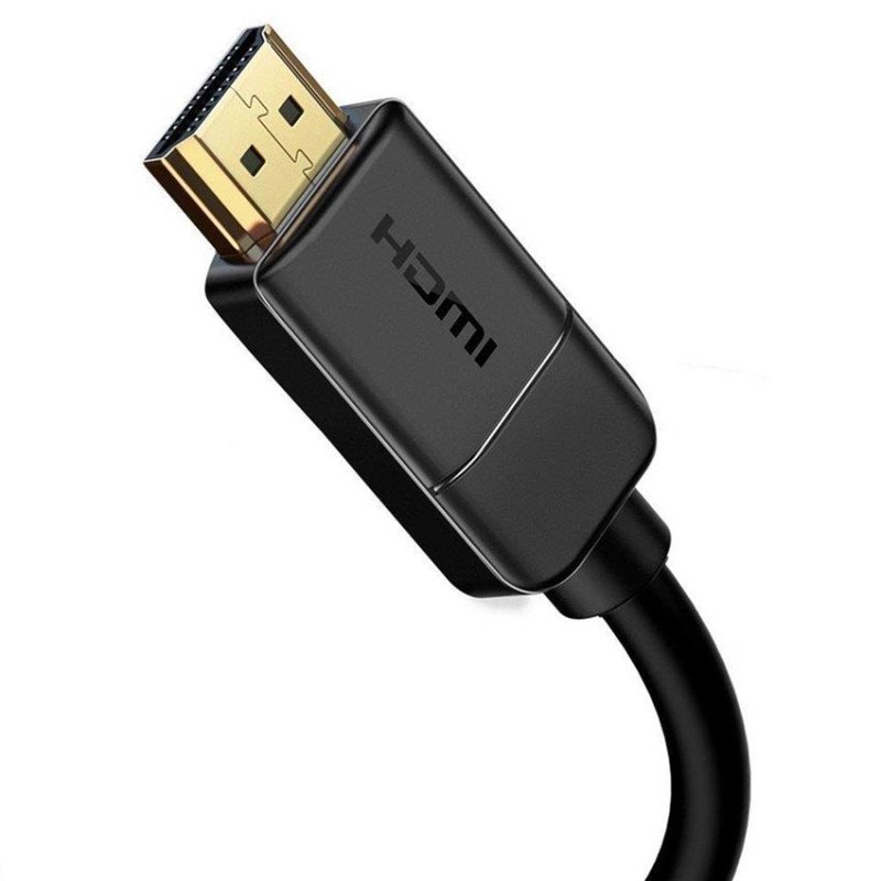Кабель Baseus High Definition Series CAKGQ-B01 HDMI to HDMI v2.0, позолоченные коннекторы, поддежка 4K, 32 канала аудио, длина 2м, чёрный