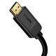 Кабель Baseus High Definition Series CAKGQ-B01 HDMI to HDMI v2.0, позолоченные коннекторы, поддежка 4K, 32 канала аудио, длина 2м, чёрный