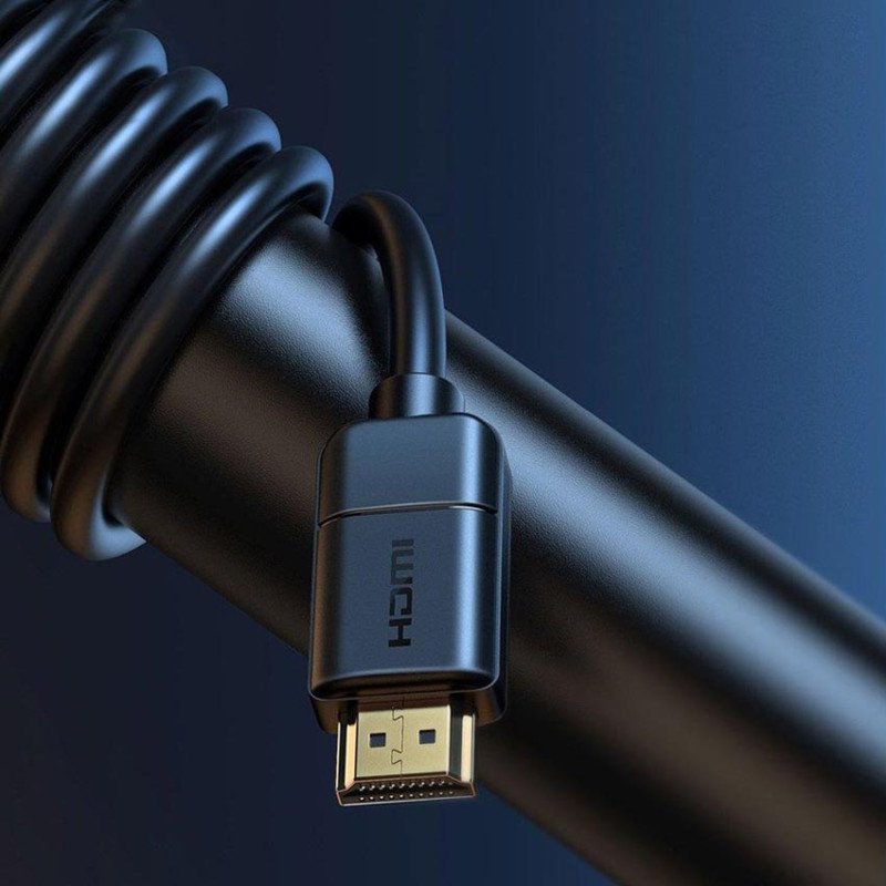 Кабель Baseus High Definition Series CAKGQ-B01 HDMI to HDMI v2.0, позолоченные коннекторы, поддежка 4K, 32 канала аудио, длина 2м, чёрный