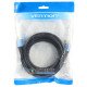 Кабель Vention HDMI to HDMI v2.0, позолоченные коннекторы, поддержка 4K, 32 канала аудио, длина 3 м, чёрный