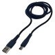 Кабель силиконовый Quantum USB AM - Type-C 25W 5A 1 метр для быстрого заряда и передачи данных