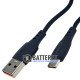 Кабель силиконовый Quantum USB AM - Type-C 25W 5A 1 метр для быстрого заряда и передачи данных