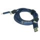 Кабель 4-в-1 Toocki X44 USB - Type-C - Lightning 3A 60W - довжина 1 м