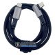 Кабель мощный угловой TOOCKI TQ-X25 Type-C to Type-C 5A 60W, длина 1 м