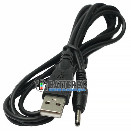Кабель PowerPlant USB AM - DC 3.5x1.35, длина 1 метр