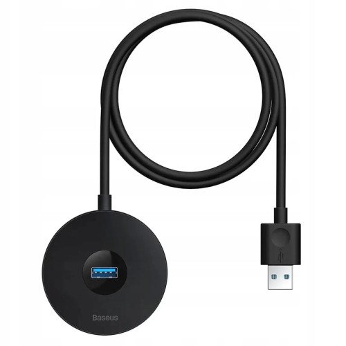 USB HUB Baseus Round Box C30A-03 CAHUB-U01 - хаб USB на 4 порта USB и 1 порт Micro-USB, длина 1м