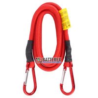 Эластичный шнур с карабинами Carmotion Bungee Cord 120 см для упаковки багажа