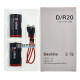 Літієвий акумулятор D R20 Li-ion Soshine 6000mWh 1.5V Protected micro-USB поштучно від 1 шт.