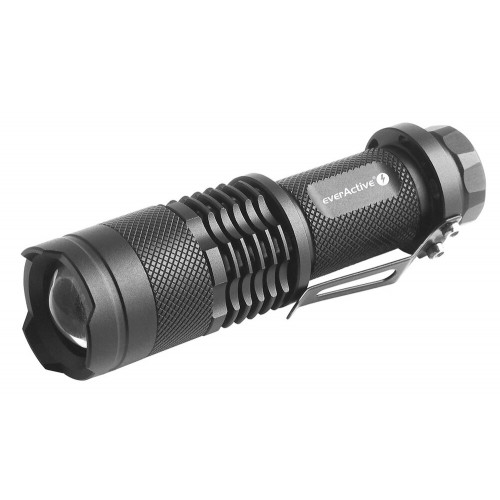 Everactive FL180 Bullet - компактный водозащищённый фонарь 180 люмен с Zoom регулировкой фокуса и питанием АА или 14500
