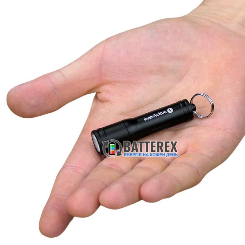 Фонарь-брелок Everactive FL-50 Sparky 100Lm водозащищённый, пиатние 1хААА (батарейка в комплект не входит)
