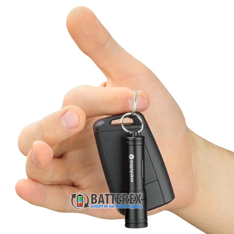 Фонарь-брелок Everactive FL-50 Sparky 100Lm водозащищённый, пиатние 1хААА (батарейка в комплект не входит)