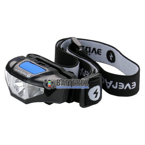 Everactive HL-120 DOT - налобный фонарь 120Lm, 5 режимов, красный свет, питание от 1xAA