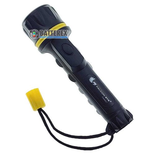 Falcon Eye FHH0021 - ручной прорезиненный фонарь 100Lm с питанием от 2хАА