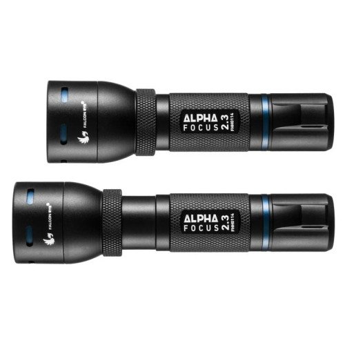 Falcon Eye Alpha Focus 2.3 FHH0114 300Lm - ручной фонарь с регулировкой фокуса , защитой от воды и питанием от 3хААА или 1х18650/21700