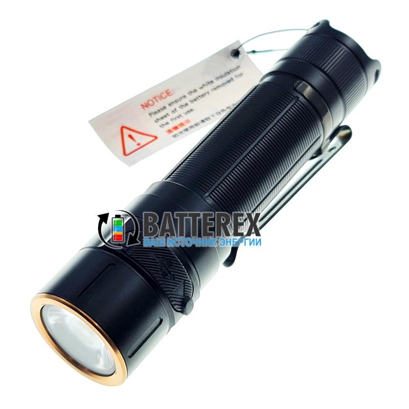 Фонарь Fenix E28R 1500 люмен с зарядкой от USB Type-C + аккумулятор 18650 Fenix 3400mah - оригинал