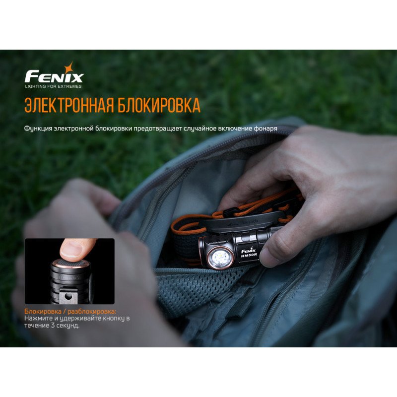 Налобный фонарь Fenix HM50R V2.0
