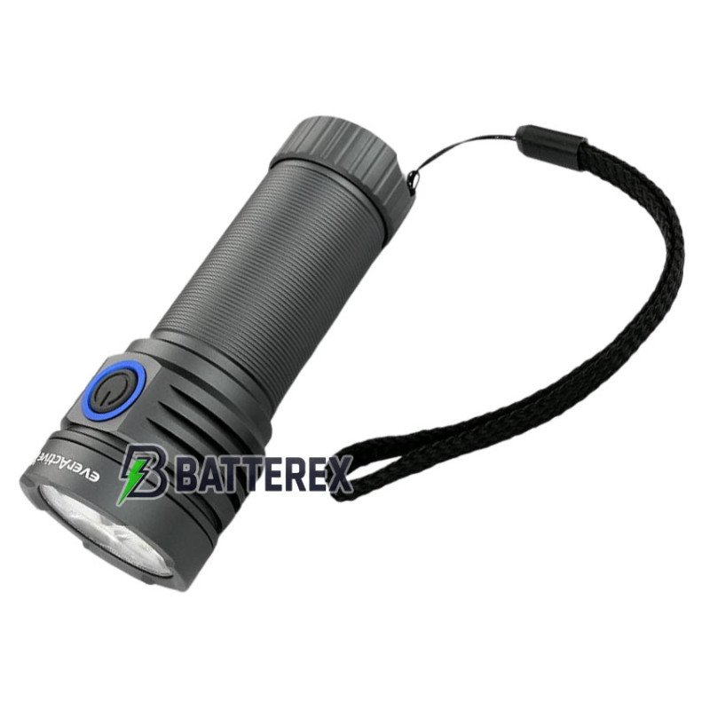 Ультра яскравий ручний ліхтар EverActive FL-3000R Luminator 3000lm, захист від води IPX4, заряд від USB-C, акумулятор 26650 4000mAh в комплекті