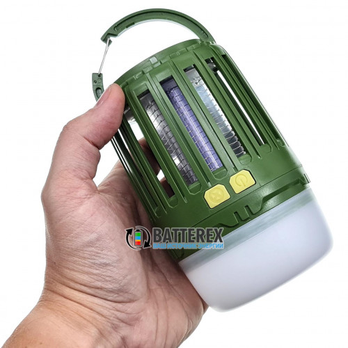 Naturehike Mosquito Killing Lamp - кемпинговый фонарь с защитой от комаров (зарядка от USB, аккумулятор 18650 в комплекте)