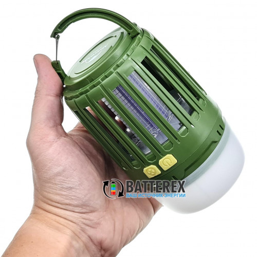 Naturehike Mosquito Killing Lamp - кемпинговый фонарь с защитой от комаров (зарядка от USB, аккумулятор 18650 в комплекте)