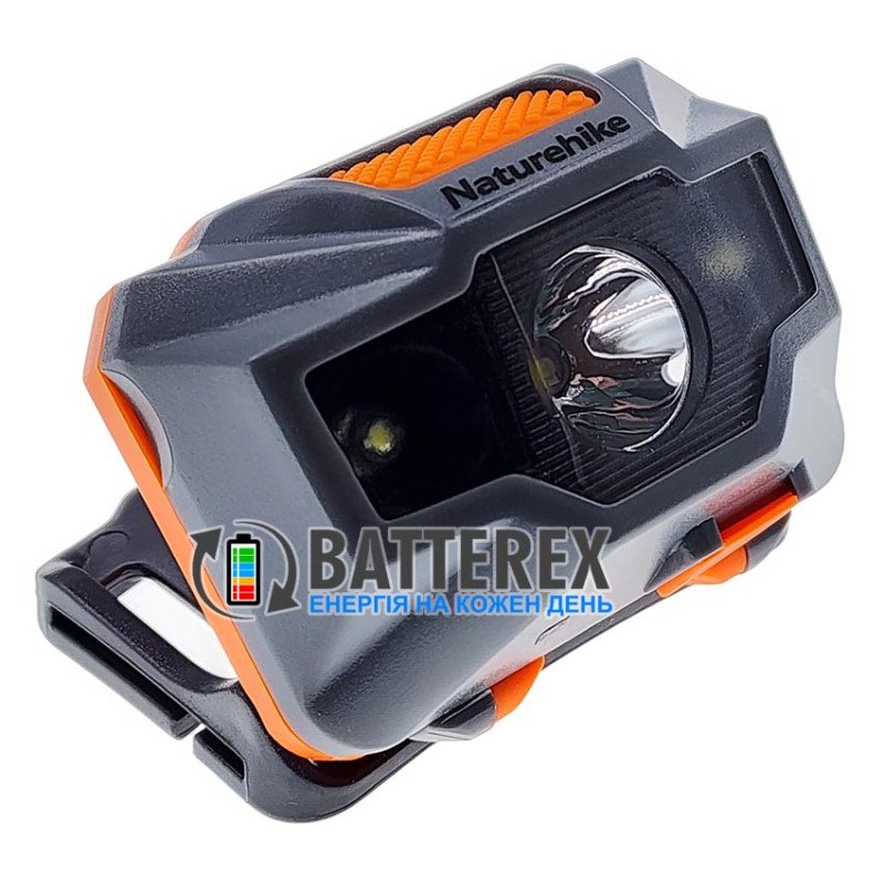 Налобный фонарь Naturehike TD-02 150Lm 1200mAh USB Grey-Orange