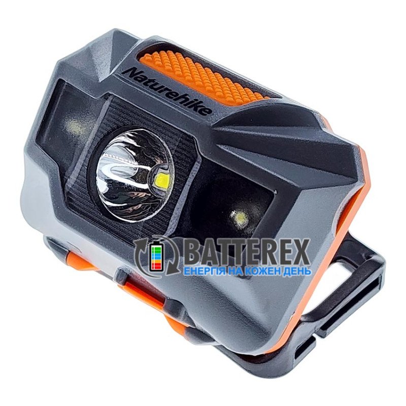 Налобный фонарь Naturehike TD-02 150Lm 1200mAh USB Grey-Orange