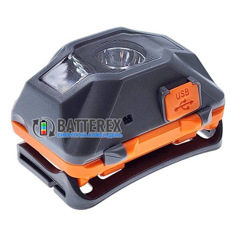 Налобный фонарь Naturehike TD-02 150Lm 1200mAh USB Grey-Orange
