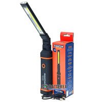 Quantum Accord QM-FL2021 400Lm 4W - ручной фонарь с раскладным COB-светильником, 3 уровня яркости, встроенний аккумулятор 18650 1800mah, зарядка от USB Type-C