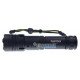 Яркий ручной фонарь Quantum Perfect QM-FL1035 5W LED 1000Lm + 3W COB, фокус Zoom, Повербанк, заряд от USB Type-C, универсальное питание 18650/26650/3хААА, аккумулятор 18650 в комплекте
