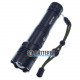 Яркий ручной фонарь Quantum Perfect QM-FL1035 5W LED 1000Lm + 3W COB, фокус Zoom, Повербанк, заряд от USB Type-C, универсальное питание 18650/26650/3хААА, аккумулятор 18650 в комплекте