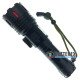 Яскравий ручний ліхтар Quantum Stream QM-FL1036 10W 1200Lm + 3W COB, фокус Zoom, дисплей із індикациєю заряду, Повербанк, заряд від USB Type-C, універсальне живлення 18650/26650/3хААА, акумулятор 26650 4500mah в комплекті