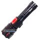 Яскравий ручний ліхтар Quantum Stream QM-FL1036 10W 1200Lm + 3W COB, фокус Zoom, дисплей із індикациєю заряду, Повербанк, заряд від USB Type-C, універсальне живлення 18650/26650/3хААА, акумулятор 26650 4500mah в комплекті