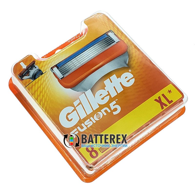 Сменные лезвия Gillette Fusion5 - упаковка 8 шт.