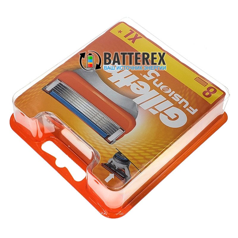 Сменные лезвия Gillette Fusion5 - упаковка 8 шт.
