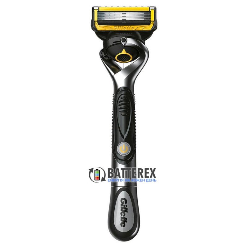 Станок Gillette Fusion5 Proshield FlexBall Power із вібровузлом - комплект станок, касета, батарейка ААА та підставка