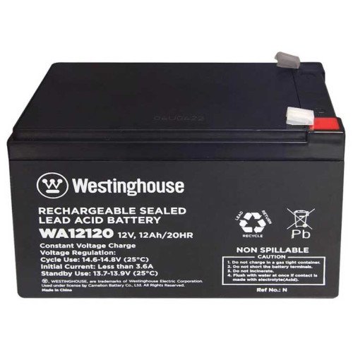 Акумулятор свинцево-кислотний Westinghouse 12V 12Ah terminal F2